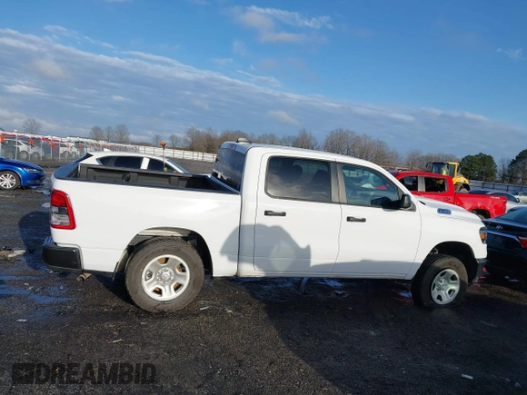 2024 Ram 1500 Tradesman with VIN 1C6SRFGT1RN148988, listed as a IAAI auction lot 41721409 with 3,648 mi miles and . Bid and sale history available at DreamBid. Image 13.