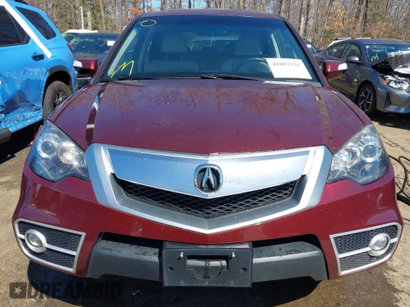 2010 Acura RDX with VIN 5J8TB1H27AA008662, listed as a IAAI auction lot 41802936 with 188,993 mi miles. Bid and sale history available at carsss.com. Image 12.