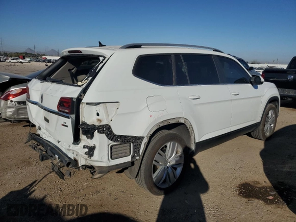 2019 Volkswagen Atlas SE z VIN 1V2UR2CA1KC512602, wystawiony jako Copart lot #83843444 z przebiegiem 79 301 mil mil oraz Szkoda całkowita • Salvage title. Historia ofert i sprzedaży dostępna na DreamBid. Obrazek 3.