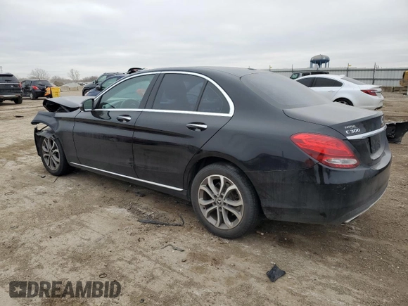 2017 Mercedes-Benz C 300 с VIN 55SWF4KB1HU218927, выставлен на аукционе Copart как лот 84212684 с пробегом Не указан миль и Списание • Salvage title. История ставок и продаж доступна на DreamBid. Изображение 2.