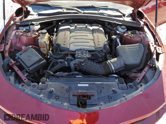 2020 Chevrolet Camaro 1SS with VIN 1G1FF1R70L0103088, listed as a Copart auction lot 45216135 with 46,075 mi miles and Salvage Title. Bid and sale history available at DreamBid. Image 11.