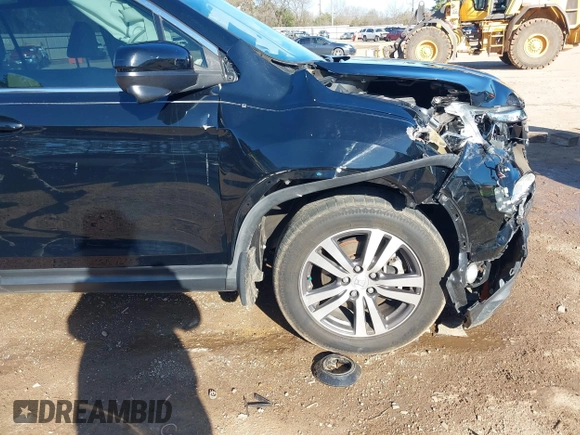 2018 Honda Pilot EX-L with VIN 5FNYF5H54JB020754, listed as a IAAI auction lot 41224888 with 91,641 mi miles. Bid and sale history available at carsss.com. Image 17.