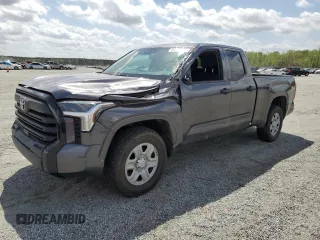 2022 Toyota Tundra SR with VIN 5TFKB5DA7NX047592, listed as a Copart auction lot 51610295 with 50,737 mi miles and Salvage title. Bid and sale history available at DreamBid. Image 1.