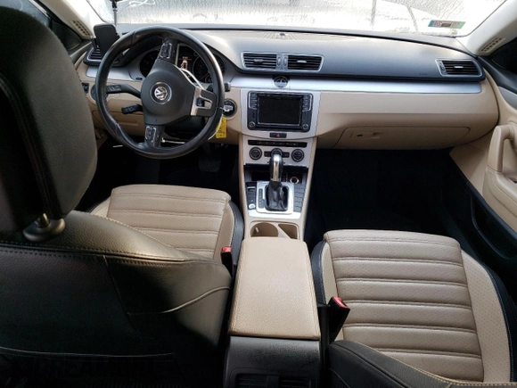 2016 Volkswagen CC Sport with VIN WVWBN7AN2GE504009, listed as a Copart auction lot 66606304 with 133,794 mi miles and Salvage Title. Bid and sale history available at carsss.com. Image 8.