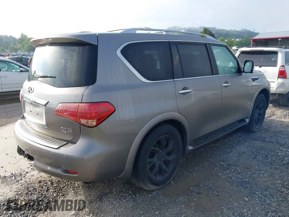 2012 Infiniti QX56 7-passenger z VIN JN8AZ2NE1C9020708, wystawiony jako IAAI lot #42128814 z przebiegiem 173 403 mil mil oraz . Historia ofert i sprzedaży dostępna na DreamBid. Obrazek 4.