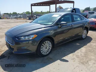 2016 Ford Fusion SE Hybrid with VIN 3FA6P0LU9GR405097, listed as a IAAI auction lot 42000535 with 58,293 mi miles. Bid and sale history available at carsss.com. Image 2.