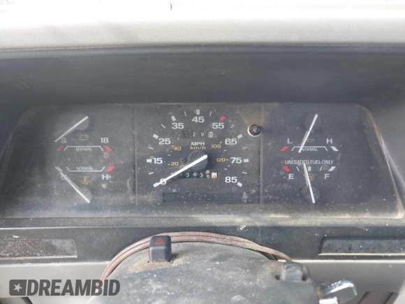1992 Ford Ranger with VIN 1FTCR10A0NUA56005, listed as a IAAI auction lot 42005067 with 3,439 mi miles. Bid and sale history available at carsss.com. Image 7.