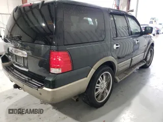 2003 Ford Expedition Eddie Bauer с VIN 1FMFU17L33LC31056, выставлен на аукционе Copart как лот 55680275 с пробегом 124 379 миль миль и Списание • Salvage title. История ставок и продаж доступна на DreamBid. Изображение 3.