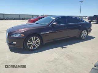 2016 Jaguar XJ Portfolio with VIN SAJWA2G77G8V97201, listed as a Copart auction lot 53875145 with 75,954 mi miles and Salvage title. Bid and sale history available at DreamBid. Image 1.