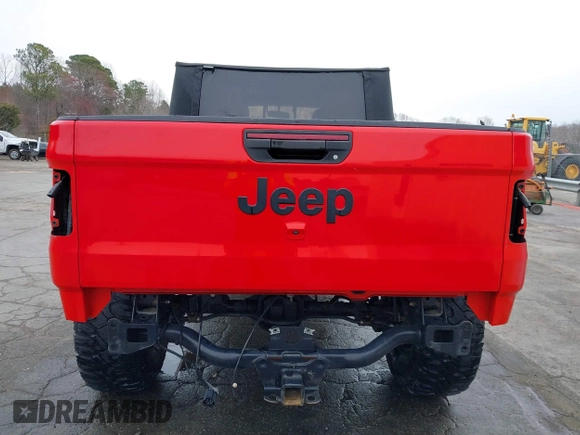 2020 Jeep Gladiator Sport S with VIN 1C6HJTAG3LL108524, listed as a IAAI auction lot 41737270 with 76,545 mi miles. Bid and sale history available at carsss.com. Image 16.