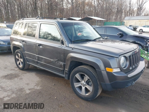 2017 Jeep Patriot High Altitude with VIN 1C4NJRFB1HD110320, listed as a IAAI auction lot 41152170 with 88,341 mi miles. Bid and sale history available at carsss.com. Image 1.