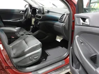 2019 Hyundai Tucson Ultimate with VIN KM8J3CAL2KU005486, listed as a IAAI auction lot 41605303 with 4,033 mi miles. Bid and sale history available at carsss.com. Image 5.