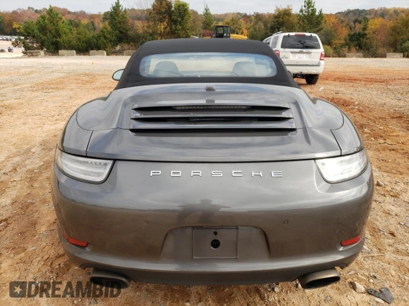 2014 Porsche 911 Carrera with VIN WP0CA2A95ES140592, listed as a Copart auction lot 78244214 with 50,166 mi miles and Salvage Title. Bid and sale history available at carsss.com. Image 6.