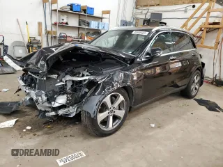 2019 Mercedes-Benz GLC 300 z VIN WDC0G4KB9KV192844, wystawiony jako Copart lot #48686605 z przebiegiem Nie podano mil oraz Szkoda całkowita • Salvage title. Historia ofert i sprzedaży dostępna na DreamBid. Obrazek 1.