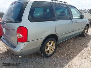 2003 Mazda MPV LX with VIN JM3LW28A830351254, listed as a IAAI auction lot 41703167 with 232,786 mi miles. Bid and sale history available at carsss.com. Image 4.