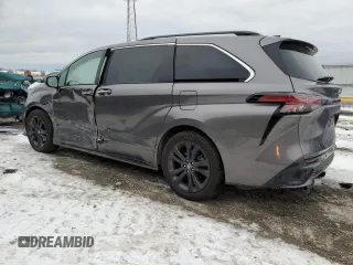 2022 Toyota Sienna XSE z VIN 5TDDRKEC6NS117060, wystawiony jako Copart lot #88407765 z przebiegiem 51 886 mil mil oraz Szkoda całkowita • Salvage title. Historia ofert i sprzedaży dostępna na DreamBid. Obrazek 2.