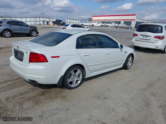 2006 Acura TL with VIN 19UUA66276A069590, listed as a IAAI auction lot 41540868 with 197,057 mi miles. Bid and sale history available at carsss.com. Image 4.