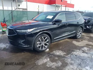 2022 Acura MDX w/Technology Package with VIN 5J8YD9H46NL001454, listed as a IAAI auction lot 41268436 with 83,753 mi miles. Bid and sale history available at carsss.com. Image 2.