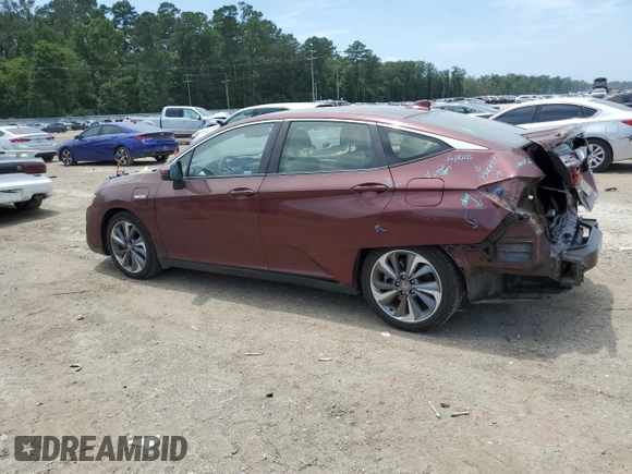 2018 Honda Clarity Plug-In Hybrid Touring with VIN JHMZC5F30JC006229, listed as a Copart auction lot 65461844 with 93,633 mi miles and Salvage Title. Bid and sale history available at carsss.com. Image 2.