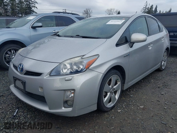 2010 Toyota Prius II with VIN JTDKN3DU4A0074399, listed as a IAAI auction lot 41599023 with 158,727 mi miles. Bid and sale history available at carsss.com. Image 17.