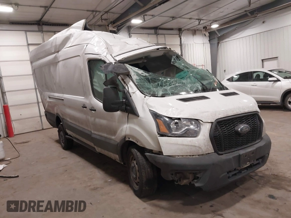2023 Ford Transit Cargo with VIN 1FTBW3X87PKB39433, listed as a IAAI auction lot 41151064 with Not provided miles and . Bid and sale history available at DreamBid. Image 1.