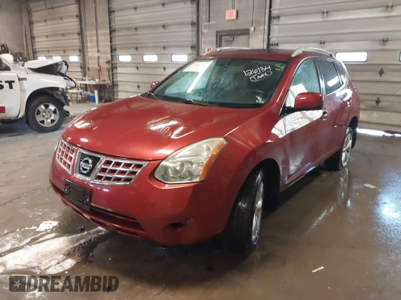 2008 Nissan Rogue SL with VIN JN8AS58V18W126134, listed as a IAAI auction lot 41886130 with 187,482 mi miles and . Bid and sale history available at DreamBid. Image 2.