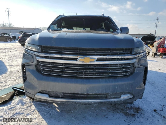 2021 Chevrolet Suburban LT with VIN 1GNSCCKD4MR260637, listed as a Copart auction lot 41653615 with 94,807 mi miles and Salvage Title. Bid and sale history available at carsss.com. Image 5.