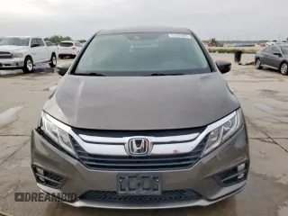 2019 Honda Odyssey EX-L with VIN 5FNRL6H72KB059123, listed as a Copart auction lot 51424205 with 73,412 mi miles and Salvage Title. Bid and sale history available at carsss.com. Image 5.
