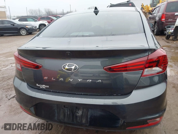 2020 Hyundai Elantra SEL with VIN 5NPD84LF9LH568174, listed as a IAAI auction lot 41498516 with 81,501 mi miles and . Bid and sale history available at DreamBid. Image 17.