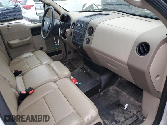 2007 Ford F-150 XL with VIN 1FTRF12W17KD54119, listed as a Copart auction lot 88944665 with 82,658 mi miles and Clean Title. Bid and sale history available at carsss.com. Image 8.