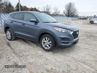 2021 Hyundai Tucson SE with VIN KM8J23A40MU299596, listed as a IAAI auction lot 41513198 with 54,284 mi miles and . Bid and sale history available at DreamBid. Image 1.