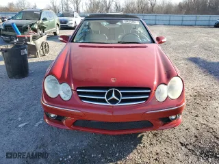 2006 Mercedes-Benz CLK-Class 5.0L with VIN WDBTK75G06T070481, listed as a Copart auction lot 80626804 with 113,385 mi miles and Salvage Title. Bid and sale history available at carsss.com. Image 5.