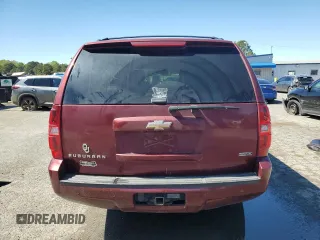 2008 Chevrolet Suburban LTZ with VIN 3GNFC16058G279202, listed as a Copart auction lot 49481725 with 286,774 mi miles and Salvage title. Bid and sale history available at DreamBid. Image 6.