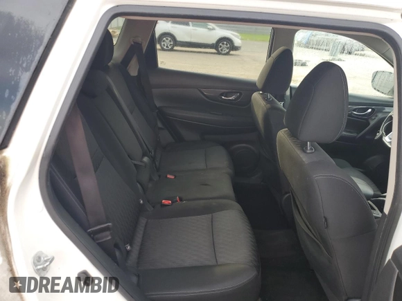 2017 Nissan Rogue SV with VIN KNMAT2MT1HP555957, listed as a Copart auction lot 62480165 with 210,247 mi miles and Salvage title. Bid and sale history available at DreamBid. Image 10.