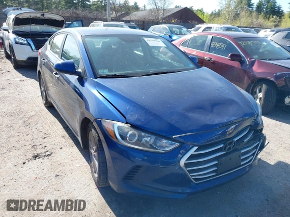 2017 Hyundai Elantra SE z VIN 5NPD84LF3HH041576, wystawiony jako IAAI lot #42139968 z przebiegiem 146 464 mil mil oraz . Historia ofert i sprzedaży dostępna na DreamBid. Obrazek 1.