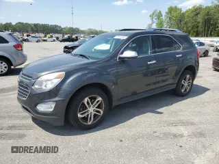 2017 Chevrolet Equinox Premier z VIN 2GNFLGEK2H6344637, wystawiony jako Copart lot #53747655 z przebiegiem 152 636 mil mil oraz Szkoda całkowita • Salvage title. Historia ofert i sprzedaży dostępna na DreamBid. Obrazek 1.