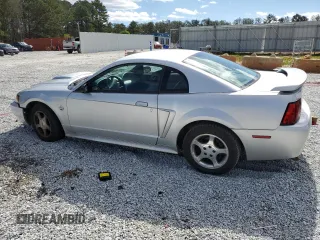 2004 Ford Mustang Standard with VIN 1FAFP40634F181055, listed as a Copart auction lot 49679795 with 187,166 mi miles and Salvage Title. Bid and sale history available at carsss.com. Image 2.