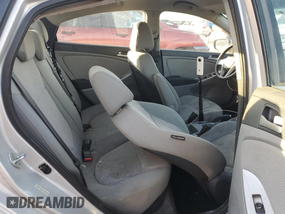 2013 Hyundai Accent GLS with VIN KMHCT4AE6DU523202, listed as a Copart auction lot 52568315 with 126,806 mi miles and Salvage Title. Bid and sale history available at carsss.com. Image 10.