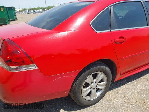 2013 Chevrolet Impala LS with VIN 2G1WF5E31D1179919, listed as a IAAI auction lot 42058911 with 191,263 mi miles and . Bid and sale history available at DreamBid. Image 12.
