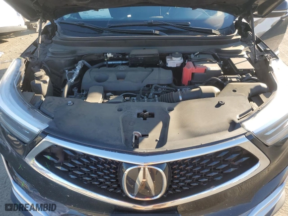 2019 Acura RDX w/Technology Pkg with VIN 5J8TC2H55KL008307, listed as a Copart auction lot 42444545 with 50,366 mi miles and Salvage Title. Bid and sale history available at carsss.com. Image 11.