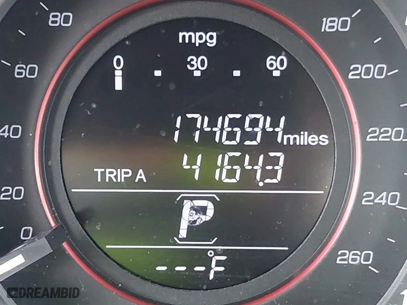 2014 Honda Accord Sedan Sport with VIN 1HGCR2F52EA183518, listed as a IAAI auction lot 41507045 with 174,694 mi miles. Bid and sale history available at carsss.com. Image 16.
