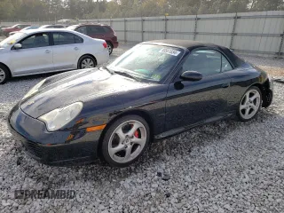 2004 Porsche 911 Carrera with VIN WP0CA29974S653815, listed as a Copart auction lot 80561034 with 63,686 mi miles and Salvage Title. Bid and sale history available at carsss.com. Image 1.