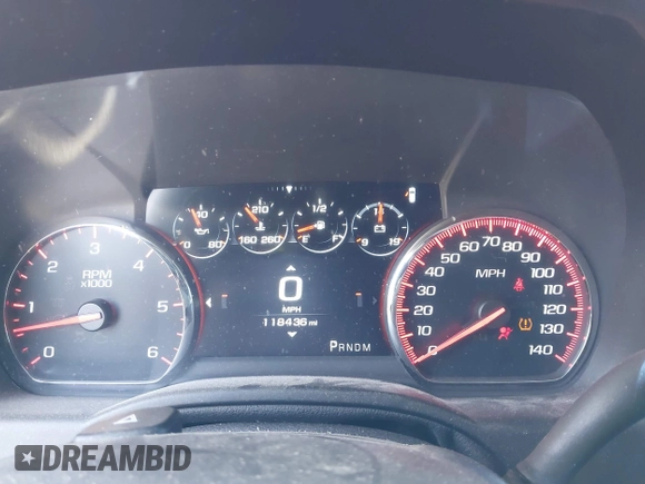 2016 GMC Yukon XL Denali with VIN 1GKS2HKJXGR423556, listed as a IAAI auction lot 42145970 with 118,436 mi miles. Bid and sale history available at carsss.com. Image 7.