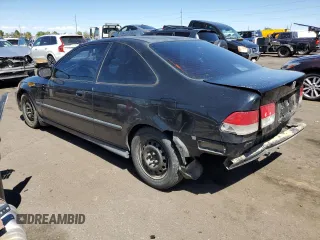 1998 Honda Civic DX with VIN 1HGEJ6120WL012227, listed as a Copart auction lot 68300514 with 278,117 mi miles and Salvage Title. Bid and sale history available at carsss.com. Image 2.