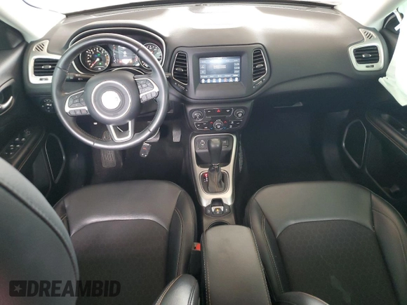 2019 Jeep Compass Latitude with VIN 3C4NJCBB3KT726119, listed as a Copart auction lot 65382915 with 132,313 mi miles and Salvage title. Bid and sale history available at DreamBid. Image 8.