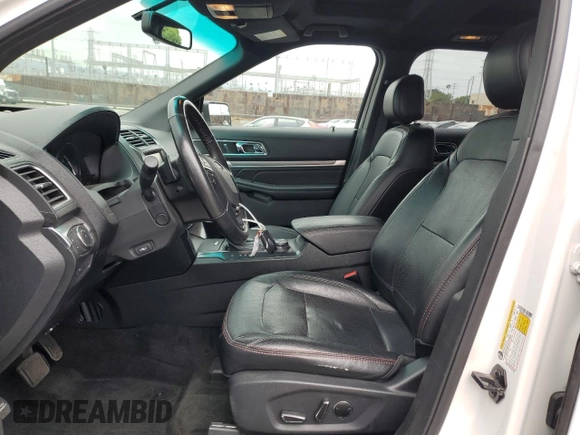 2016 Ford Explorer Sport with VIN 1FM5K8GT7GGD28317, listed as a Copart auction lot 55610145 with 156,532 mi miles and Salvage Title. Bid and sale history available at DreamBid. Image 7.