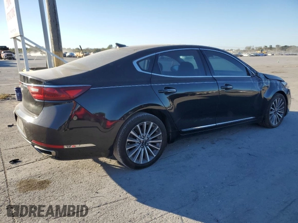 2017 Kia Cadenza Premium with VIN KNALC4J13H5089724, listed as a Copart auction lot 76076314 with 82,669 mi miles and Salvage Title. Bid and sale history available at carsss.com. Image 3.