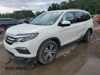 2018 Honda Pilot EX-L with VIN 5FNYF5H52JB023815, listed as a Copart auction lot 57692995 with 65,065 mi miles and Salvage title. Bid and sale history available at DreamBid. Image 1.