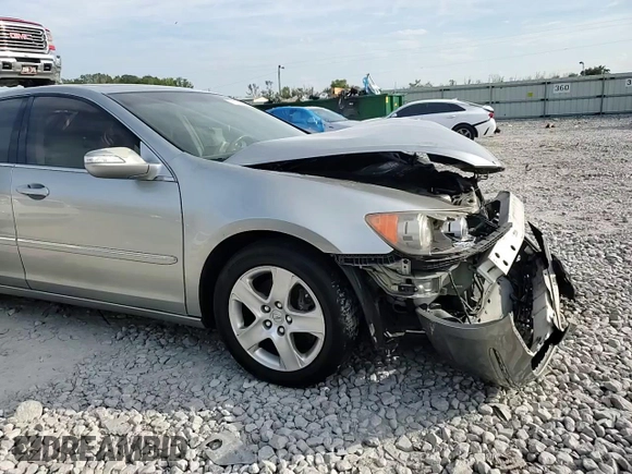 2008 Acura RL with VIN JH4KB16588C000526, listed as a Copart auction lot 71908554 with 181,038 mi miles and Salvage Title. Bid and sale history available at DreamBid. Image 11.