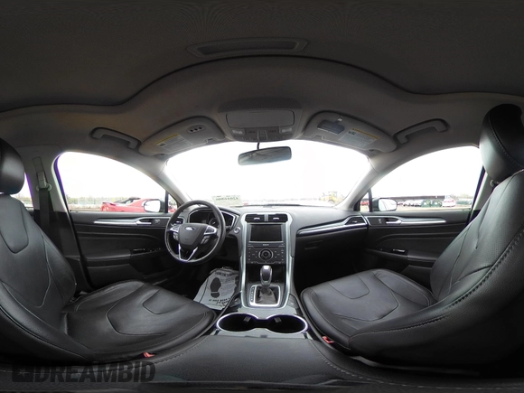 2015 Ford Fusion Titanium with VIN 3FA6P0K93FR223195, listed as a IAAI auction lot 42016806 with 94,312 mi miles. Bid and sale history available at carsss.com. Image 19.